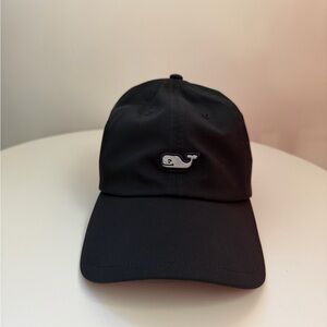 Vineyard Vines Black Cap with Logo